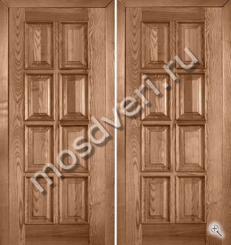 Стальная элитная дверь с отделкой массивом - купить от производителя Мосдвери Стальная элитная дверь с отделкой массивом